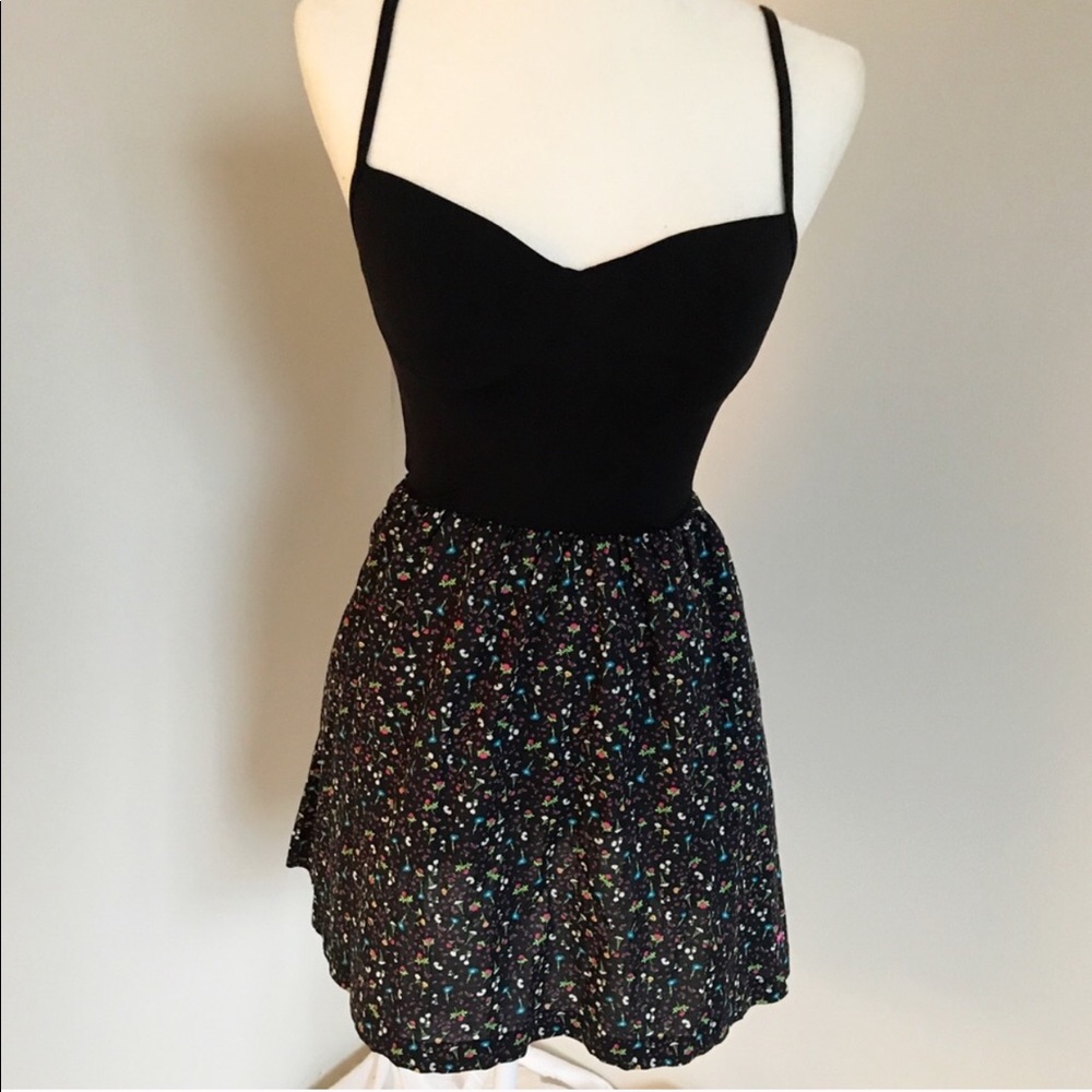 PINK VS Floral Dress (w/ built in bra pocket)